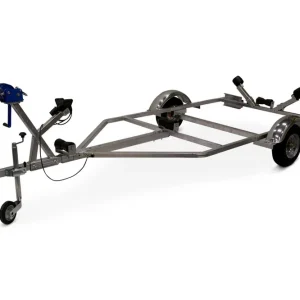 Endast idag Båttrailer med lysen & vinsch 433x168cm 600kg - Sport & fritid