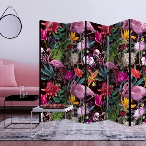 Sänkt pris Rumsavdelare Colorful Exotic II 225x172 cm Artgeist sp. z o. o. - Inredning