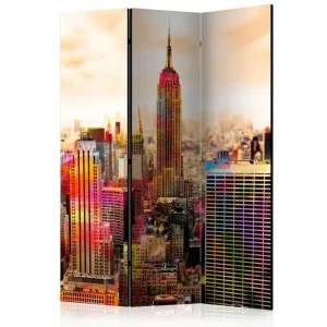 Rumsavdelare Colors of New York City III 135x172 cm Artgeist sp. z o. o. - Inredning Rabatt