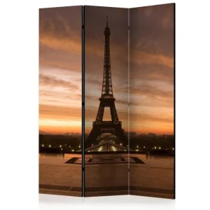 Snabb leverans Rumsavdelare Evening Colours of Paris 135x172 cm Artgeist sp. z o. o. - Inredning