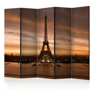 Fri frakt Rumsavdelare Evening Colours of Paris II 225x172 cm Artgeist sp. z o. o. - Inredning