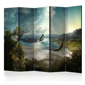 Rumsavdelare Flight over the Lake II 225x172 cm Artgeist sp. z o. o. - Inredning Lågt pris