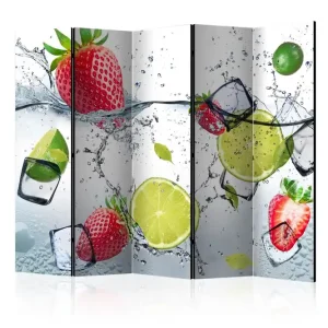 Populärt val Rumsavdelare Fruit Cocktail II 225x172 cm Artgeist sp. z o. o. - Inredning