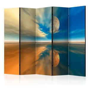 I lager Rumsavdelare Fly Me To the Moon II 225x172 cm Artgeist sp. z o. o. - Inredning