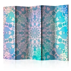 Rumsavdelare Girly Mandala Blue II 225x172 cm Artgeist sp. z o. o. - Inredning Kampanjpris