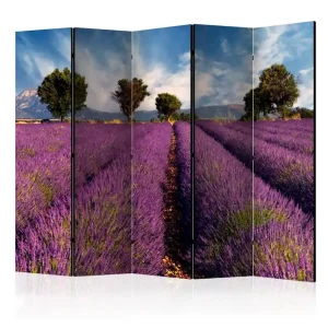 Rumsavdelare Lavender Field in Provence 225x172 cm Artgeist sp. z o. o. - Inredning Begränsat antal