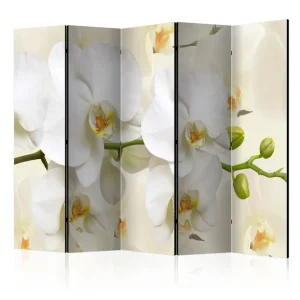 Bästa pris Rumsavdelare Orchid Branch II 225x172 cm Artgeist sp. z o. o. - Inredning