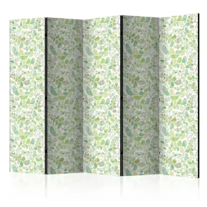 Rumsavdelare Plants Stained Glass II 225x172 cm Artgeist sp. z o. o. - Inredning Endast idag