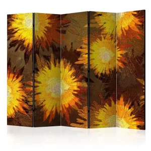 Rumsavdelare Sunflower Dance II 225x172 cm Artgeist sp. z o. o. - Inredning Endast idag