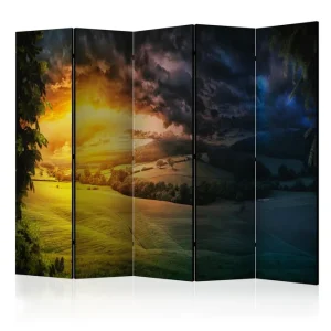 Rumsavdelare Twilight over the Valley II 225x172 cm Artgeist sp. z o. o. - Inredning Erbjudande