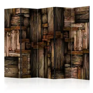 Köp online Rumsavdelare Wooden Puzzle II 225x172 cm Artgeist sp. z o. o. - Inredning