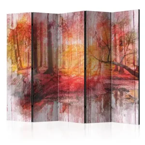 Rumsavdelare Autumnal Forest II 225x172 cm Artgeist sp. z o. o. - Inredning Köp online
