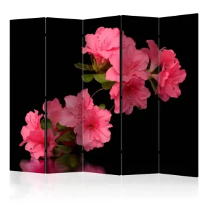 Rumsavdelare Azalea in Black II 225x172 cm Artgeist sp. z o. o. - Inredning Nyhet