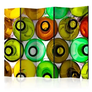 Reapris Rumsavdelare Bottles Background II 225x172 cm Artgeist sp. z o. o. - Inredning