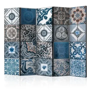 Rumsavdelare Blue Arabesque II 225x172 cm Artgeist sp. z o. o. - Inredning Fynd