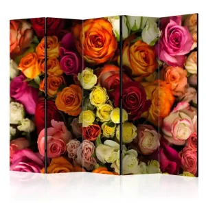 Rumsavdelare Bouquet of Roses II 225x172 cm Artgeist sp. z o. o. - Inredning risnedsättning