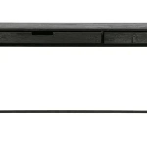 Rea WOOOD Atila Skrivbord 140 cm med Förvaring Lådor Ek/Svart - Möbler
