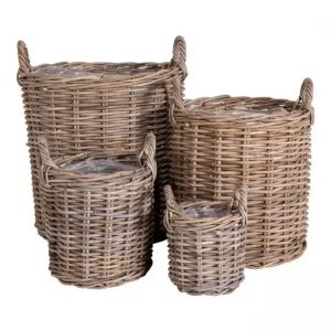 Brooki Korg 4-pack Brun - Förvaring Kampanjpris