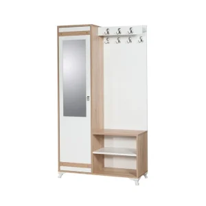 Nyhet Brokind Klädförvaring 100 cm Brun - Möbler