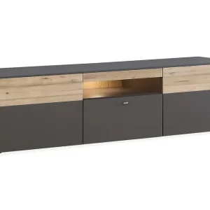 Endast denna vecka Ameysford TV-Bänk 209,8 cm Grå/Brun - Möbler