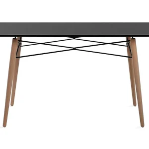 Expressleverans Stracke Matbord 140x80 cm Svart - Möbler