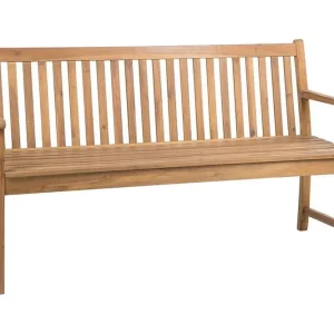 Iazzetta Trädgårdsbänk 160 cm Trä/Natur - Utemöbler Rabatt