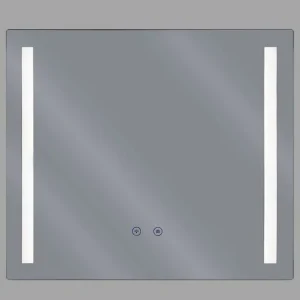 Beställ idag Kendram Spegel LED 60x70 cm Transparent - Hus & renovering
