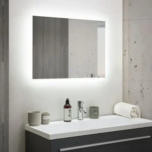 Shubrick Spegel LED 60x80 cm Silver - Hus & renovering Extra rabatt