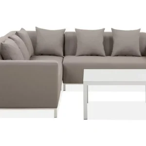 Erbjudande Madielyn Loungegrupp Utomhus Beige - Utemöbler