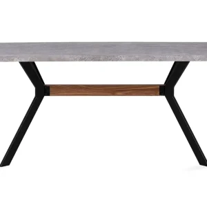 Trimboli Matbord 160x90 cm Grå - Möbler Snabb frakt