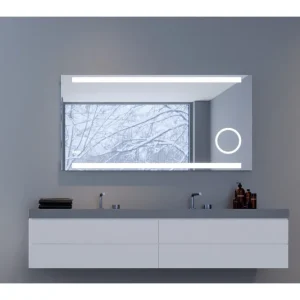 Billig Kolerud Badrumsspegel 60 cm LED-belysning - Hus & renovering