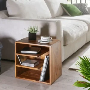 Erbjudandepris Wohnling Wetzel Sidobord 43 cm Trä/natur - Möbler