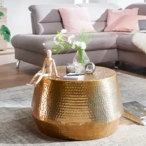 Wohnling Marypark Soffbord 60 cm Guld - Möbler Begränsat antal