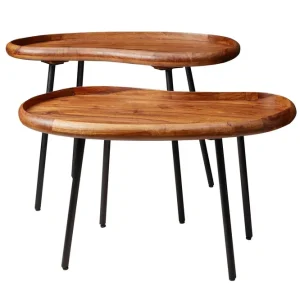 Wohnling Cindal Soffbord 71 cm Trä/natur - Möbler Kundfavorit
