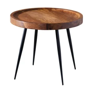 Nyhet Wohnling Gallelli Sidobord 46 cm Trä/natur - Möbler