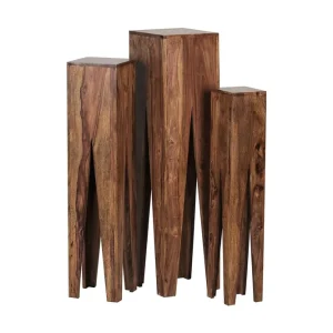 Wohnling Minasian Satsbord 3-pack Trä/natur - Möbler Populärt val