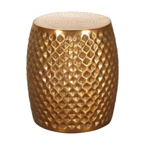 Begränsat erbjudande Wohnling Kalilikane Sidobord 32 cm Guld - Möbler