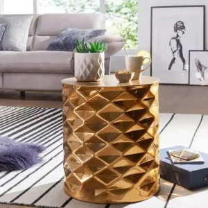Rea Wohnling Kaegi Soffbord 44 cm Runt Guld - Möbler