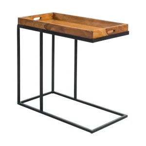 Lågt pris Wohnling Raistlin Sidobord 69 cm Trä/natur - Möbler