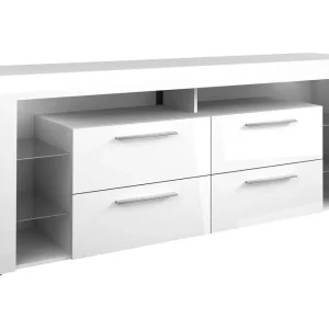 Reapris Jernae TV-Bänk 180 cm Vit - Möbler