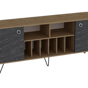 Sincerely Sidobord 180 cm Valnöt|Svart - Förvaring Köp nu