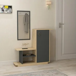 Begränsad tid Glatton Sideboard 80 cm Ek|Antracit - Förvaring
