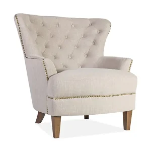 Fåtölj Holmes 79x85xh98 cm Beige - Möbler Kundfavorit