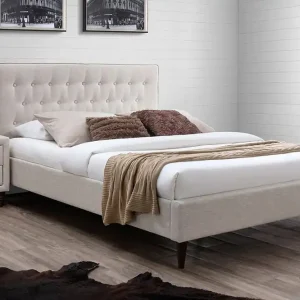 Erbjudande Säng EMILIA med madrass HARMONY DUO 90x200cm - Möbler