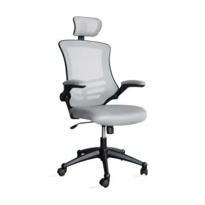 Rabatter Kontorstol Ragusa 665xd51xh117-126 cm Grå - Möbler