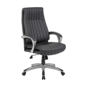 Kontorstol Elegant 625x765xh112-1195 Svart - Möbler Erbjudande