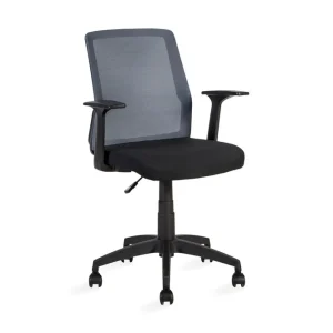 Expressleverans Kontorstol Alpha 60x55xh875-95 cm Svart Grå - Möbler