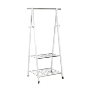 Begränsat antal Klädhängare Forest 2 Hyllor Och 4 Krokar 85x52x152 - Möbler