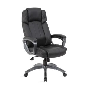 Handla nu Kontorstol HÅRD 66x755xH116-1235cm färg: svart - Möbler