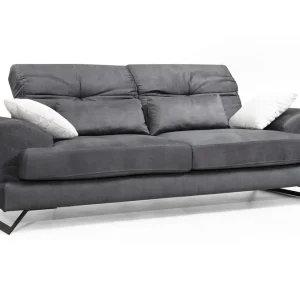 Raedeke 3-Sits Soffa Svart - Möbler Kundfavorit